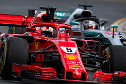 Yarış galibi Sebastian Vettel, Ferrari SF71H