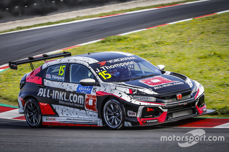 James Thompson, ALL-INKL.COM Münnich Motorsport Honda Civic Type R TCR