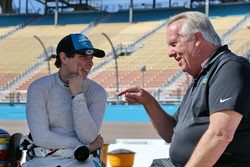 Gabby Chaves, Harding Racing with team manager Larry Curry