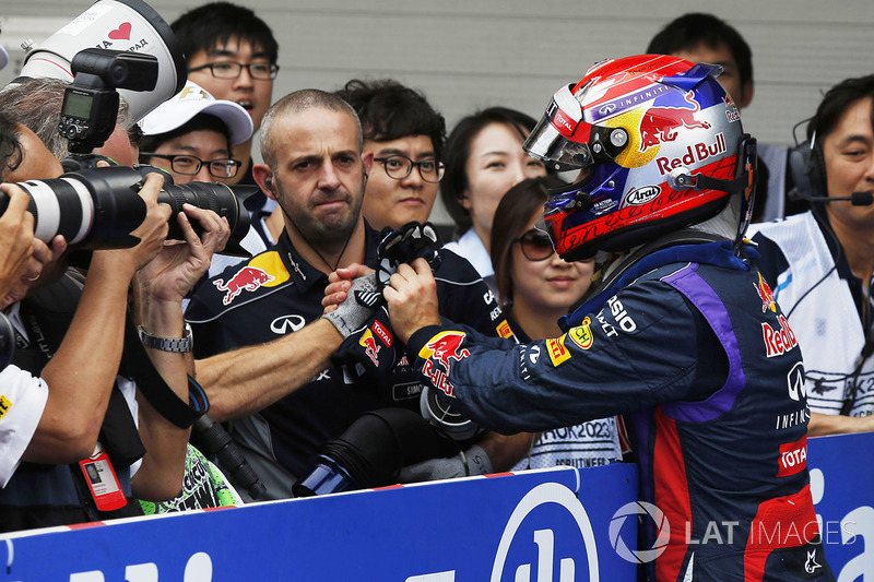 Polesitter Sebastian Vettel, Red Bull Racing