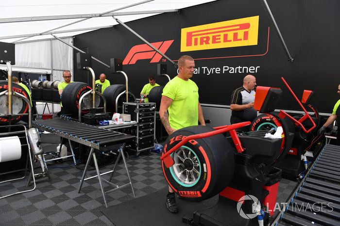 Preparaciones de los neumáticos Pirelli