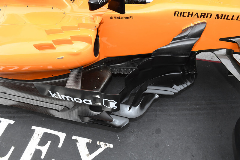 Бічний дефлектор McLaren MCL33