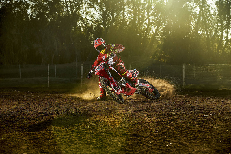 Marc Márquez entrena en Cervera, España