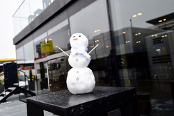 Mercedes AMG F1 snowman