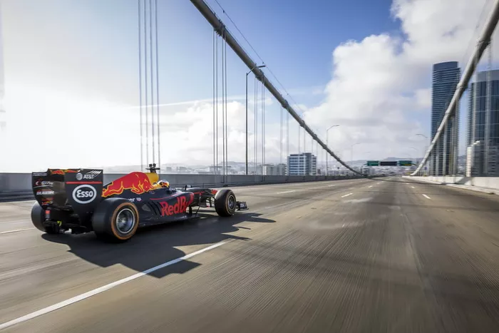 Daniel Ricciardo, Red Bull Racing en San Francisco