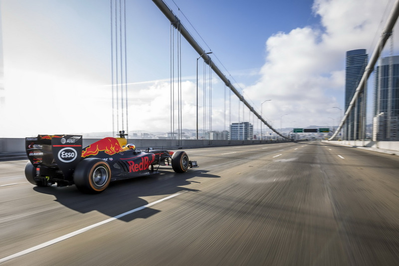 Daniel Ricciardo, Red Bull Racing, a San Francisco