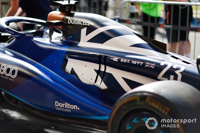 Coche de Alex Albon, Williams FW45 