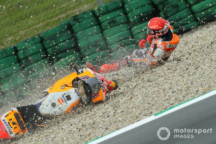 Caída de Marc Márquez, Repsol Honda Team