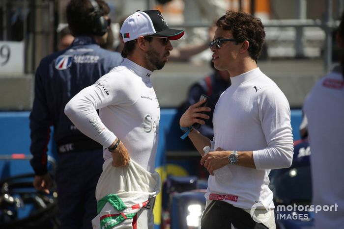 #38 Jota Oreca 07 - Gibson LMP2 de Roberto González, Antonio Félix Da Costa, #1 Richard Mille Racing Team Oreca 07 - Gibson LMP2 de Nyck de Vries