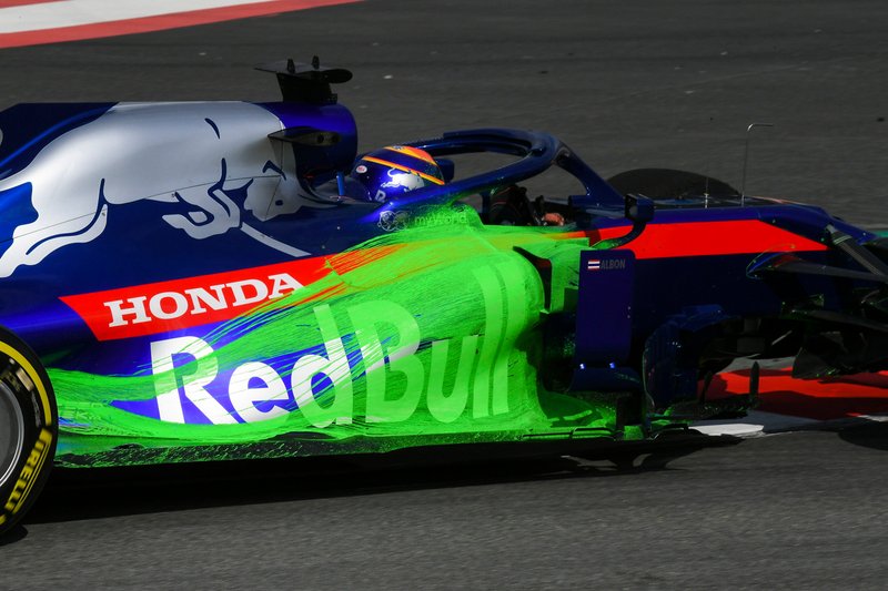 Scuderia Toro Rosso STR14, sports aero paint