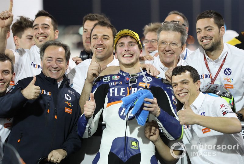 Il vincitore della gara Lorenzo Baldassarri, Pons HP40