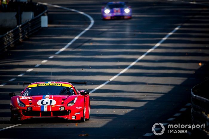 #61 Luzich Racing Ferrari 488 GTE Evo: Francesco Piovanetti, Oswaldo Negri Jr., Come Ledogar