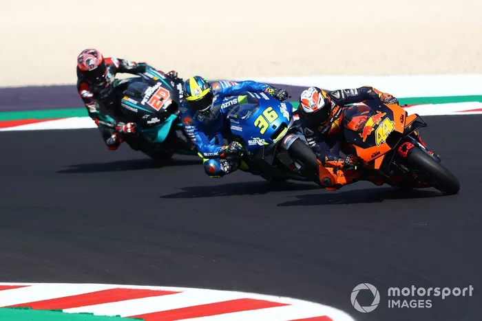 Pol Espargaró, Red Bull KTM Factory Racing Joan Mir, Team Suzuki MotoGP Fabio Quartararo, Petronas Yamaha SRT