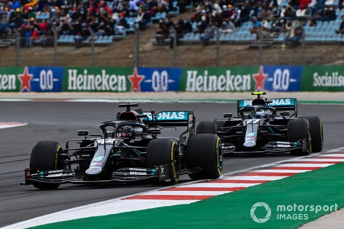 Lewis Hamilton, Mercedes F1 W11, Valtteri Bottas, Mercedes F1 W11