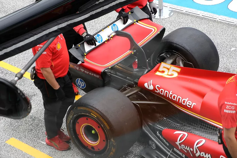 Détail technique de la Ferrari SF-24