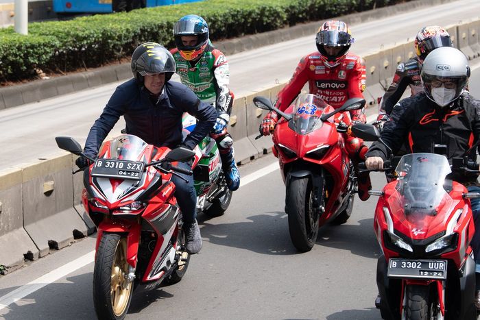Parada de MotoGP en Jakarta