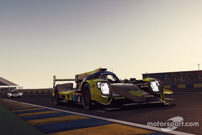 #4 Bykolles - Burst Esport Oreca 07 LMP2: Tom Dillmann, Esteban Guerrieri, Jernej Simoncic, Jesper Pedersen