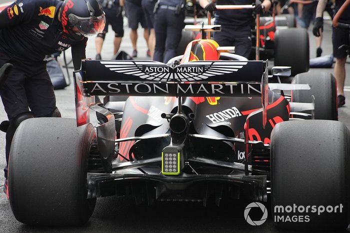 Red Bull Racing RB15, detalle trasero