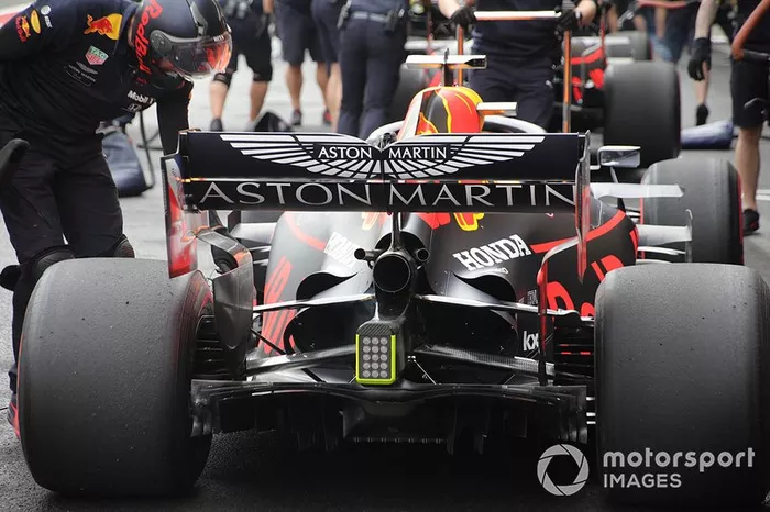 Red Bull Racing RB15, detalle trasero