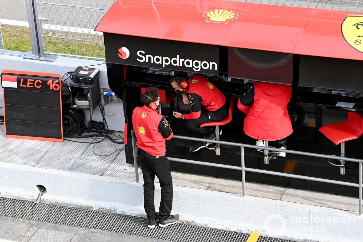 Mattia Binotto, director del equipo Ferrari
