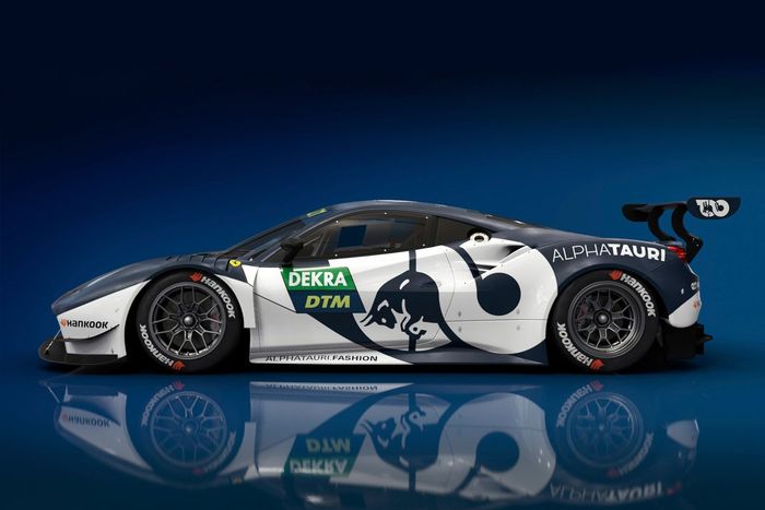 Design AF Corse Alpha Tauri per Alex Albon e Nick Cassidy