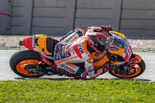 Marquez Barcelona test