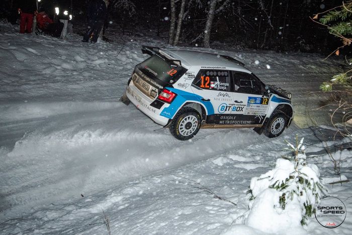 Mikołaj Kempa, Marcin Szeja, Skoda Fabia Rally2 evo