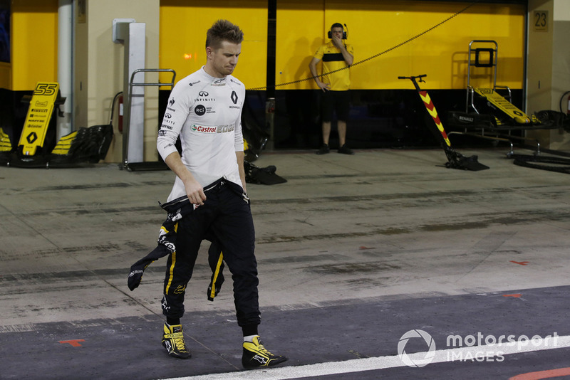 Se retira de la carrera Nico Hulkenberg, Renault Sport F1 Team