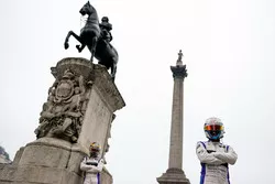 Sam Bird, DS Virgin Racing visita il Marble Arch