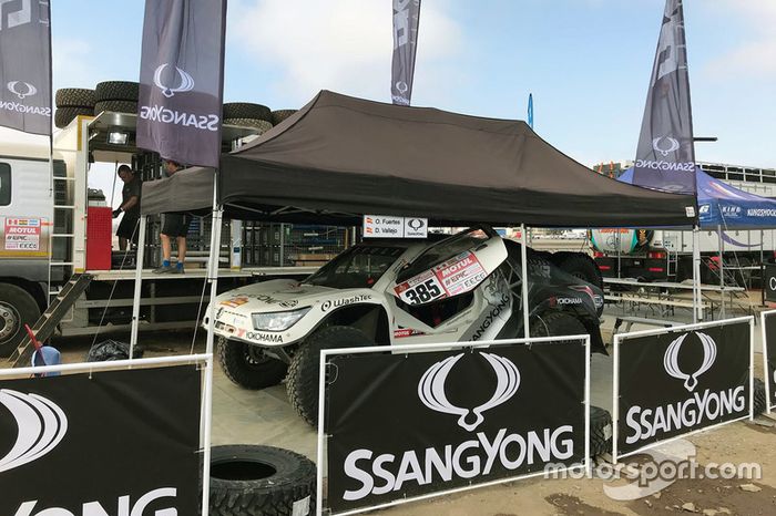 Óscar Fuertes, Diego Vallejo, SsangYong Tivoli DKR