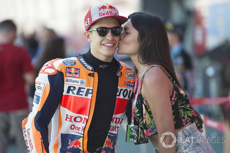 Marc Marquez, Repsol Honda Team with a fan