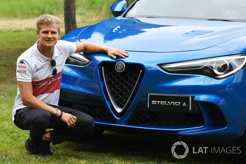 Marcus Ericsson, Sauber con una Alfa Romeo Stelvio