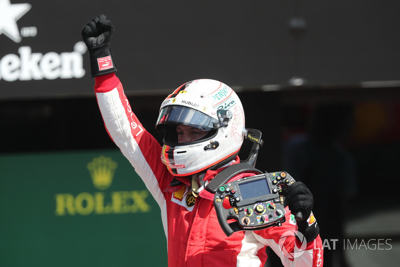 3º Sebastian Vettel (52 victorias)