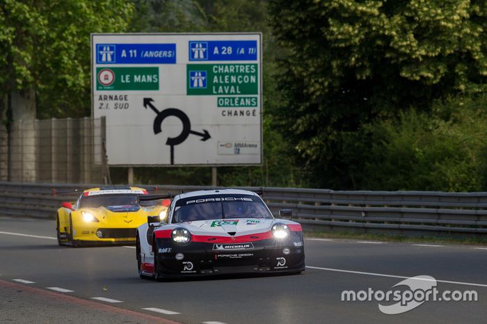 #93 Porsche GT Team Porsche 911 RSR: Patrick Pilet, Nick Tandy, Earl Bamber, Dirk Werner