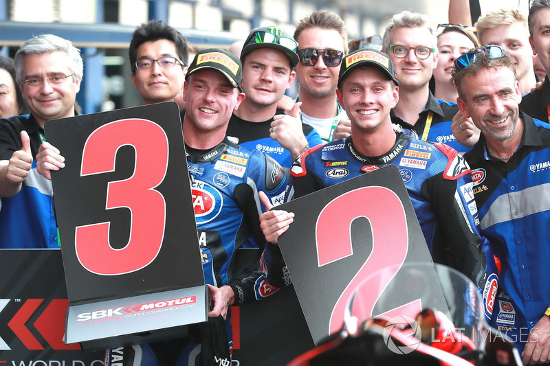 Alex Lowes, Pata Yamaha, Michael van der Mark, Pata Yamaha