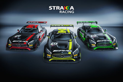 Mercedes AMG GT3 with Strakka Racing