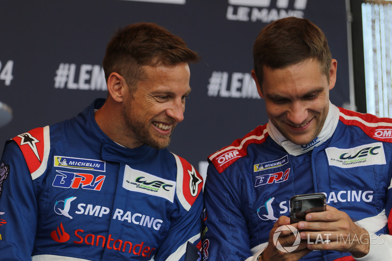 Дженсон Баттон и Виталий Петров, SMP Racing