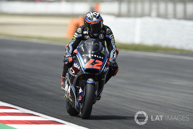 Moto2 Catalunya: Kualifikasi 4, finis 8