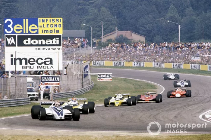 Desde o início da Fórmula 1 como conhecemos hoje, apenas em 1980 o local do GP da Itália não foi em Monza, por estar em reformas. Ímola, que normalmente recebeu o GP de San Marino, foi o local que representou a Itália e viu a vitória de Nelson Piquet.