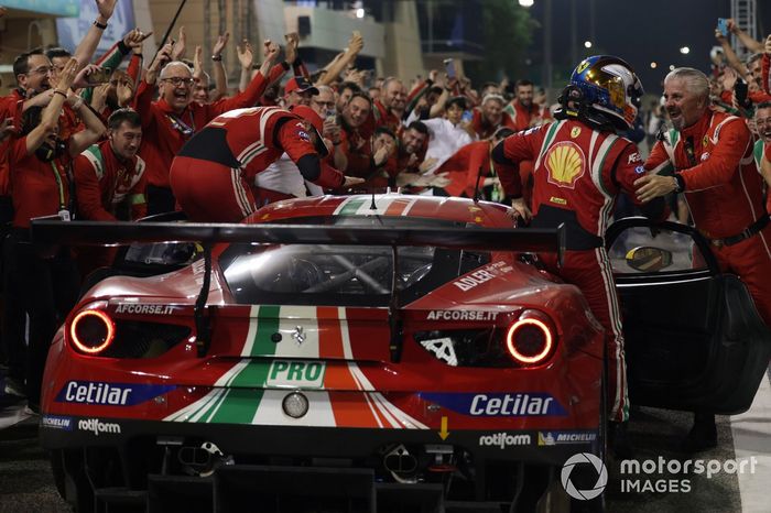 #51 AF Corse Ferrari 488 GTE EVO GTE-PRO: Alessandro Pier Guidi, James Calado, #52 AF Corse Ferrari 488 GTE EVO GTE-PRO: Miguel Molina, Antonio Fuoco