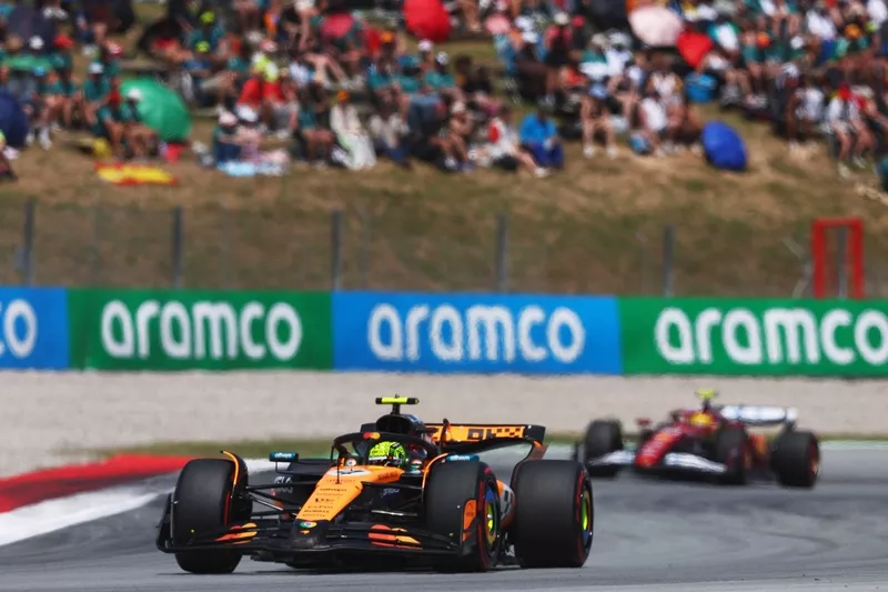 Lewis Hamilton, Ferrari, Lando Norris, McLaren