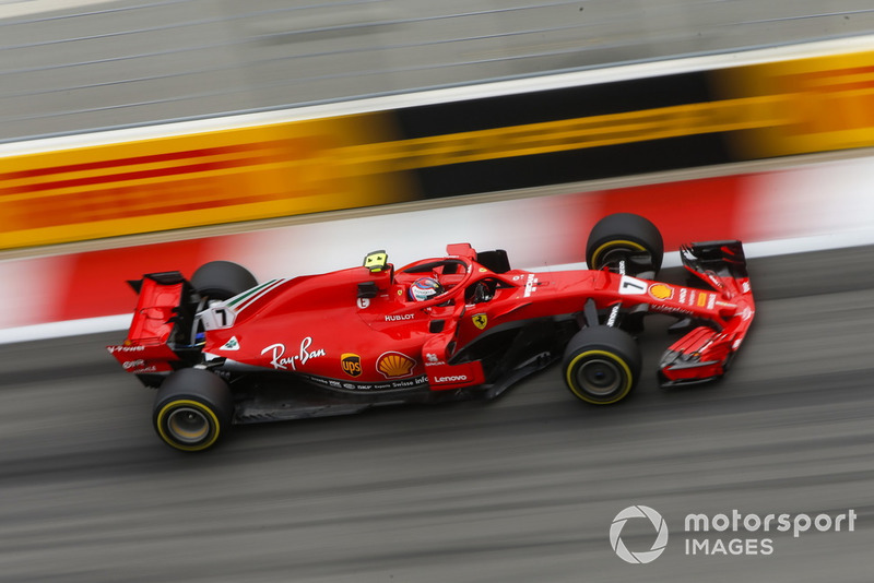 4: Kimi Raikkonen, Ferrari SF71H, 1'32.237