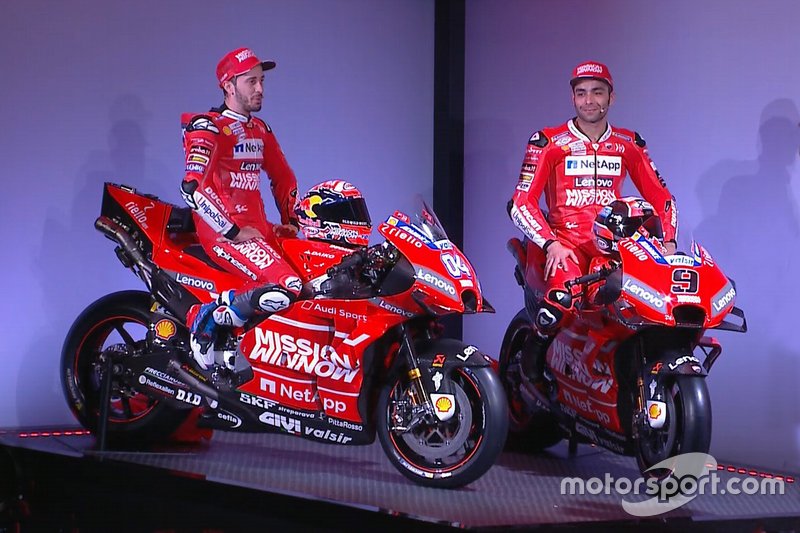 Andrea Dovizioso and Danilo Petrucci, Ducati