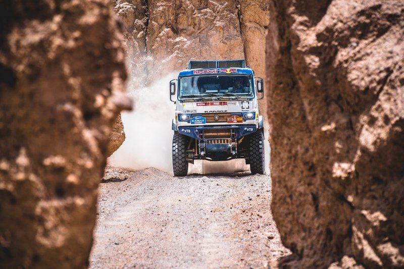 #500 Team Kamaz Master: Едуард Ніколаєв, Євген Яковлєв, Володимир Рибаков