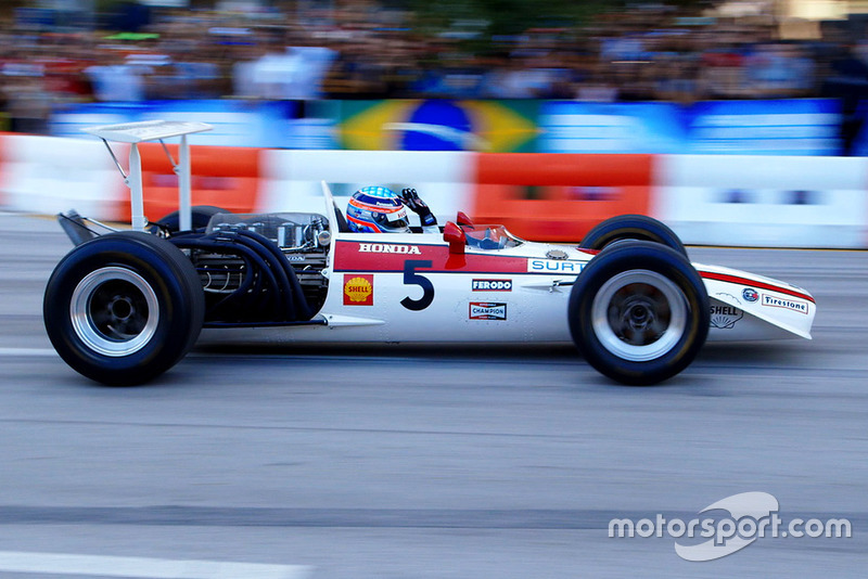 Takuma Sato im Honda RA301