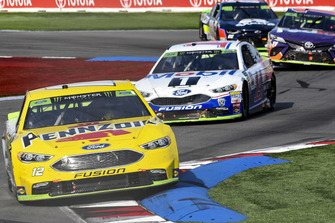 Ryan Blaney, Team Penske, Ford Fusion Menards/Pennzoil, Clint Bowyer, Stewart-Haas Racing, Ford Fusion Mobil 1/Advance Auto Parts, Denny Hamlin, Joe Gibbs Racing, Toyota Camry FedEx Freight, Alex Bowman, Hendrick Motorsports, Chevrolet Camaro Axalta