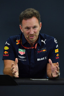 Christian Horner, Red Bull Racing Team Principal in the Press Conference