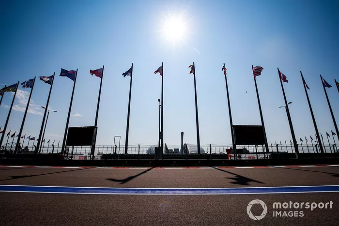 Detalle de la pista de Sochi