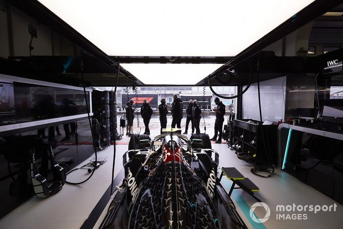 El coche de Valtteri Bottas, Mercedes F1 W11