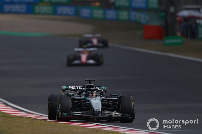 Lewis Hamilton, Ferrari, George Russell, Mercedes